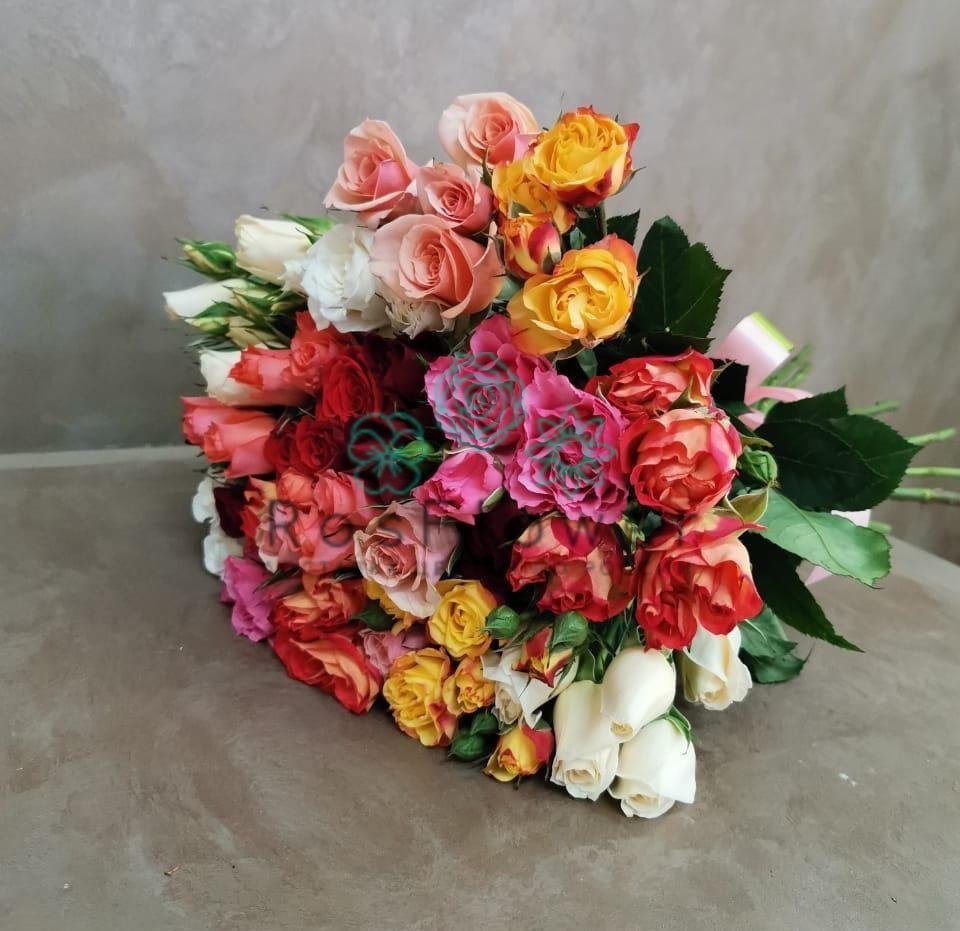 Букет цветов из: Розы в Павлищево