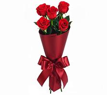 Букет 5 Красных роз Эдлесс Лав в Павлищево