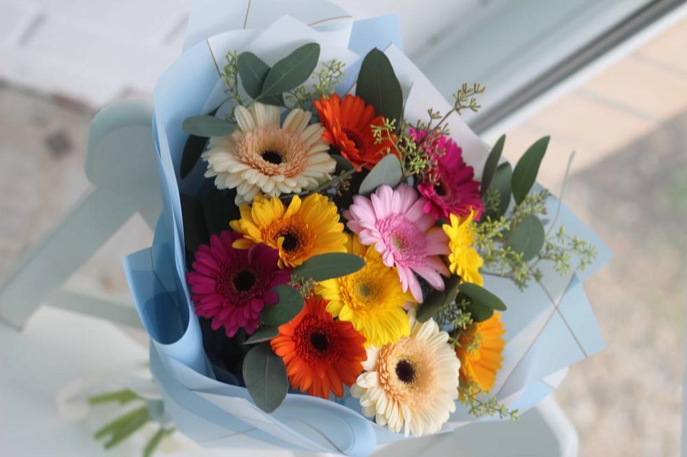 Букет цветов из: Герберы в Павлищево