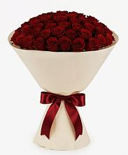 Букет 101 Бордовая роза Блэк Бакарра в Павлищево