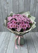 Букет цветов из:  Хризантемы #REPLACE_PRED# Павлищево