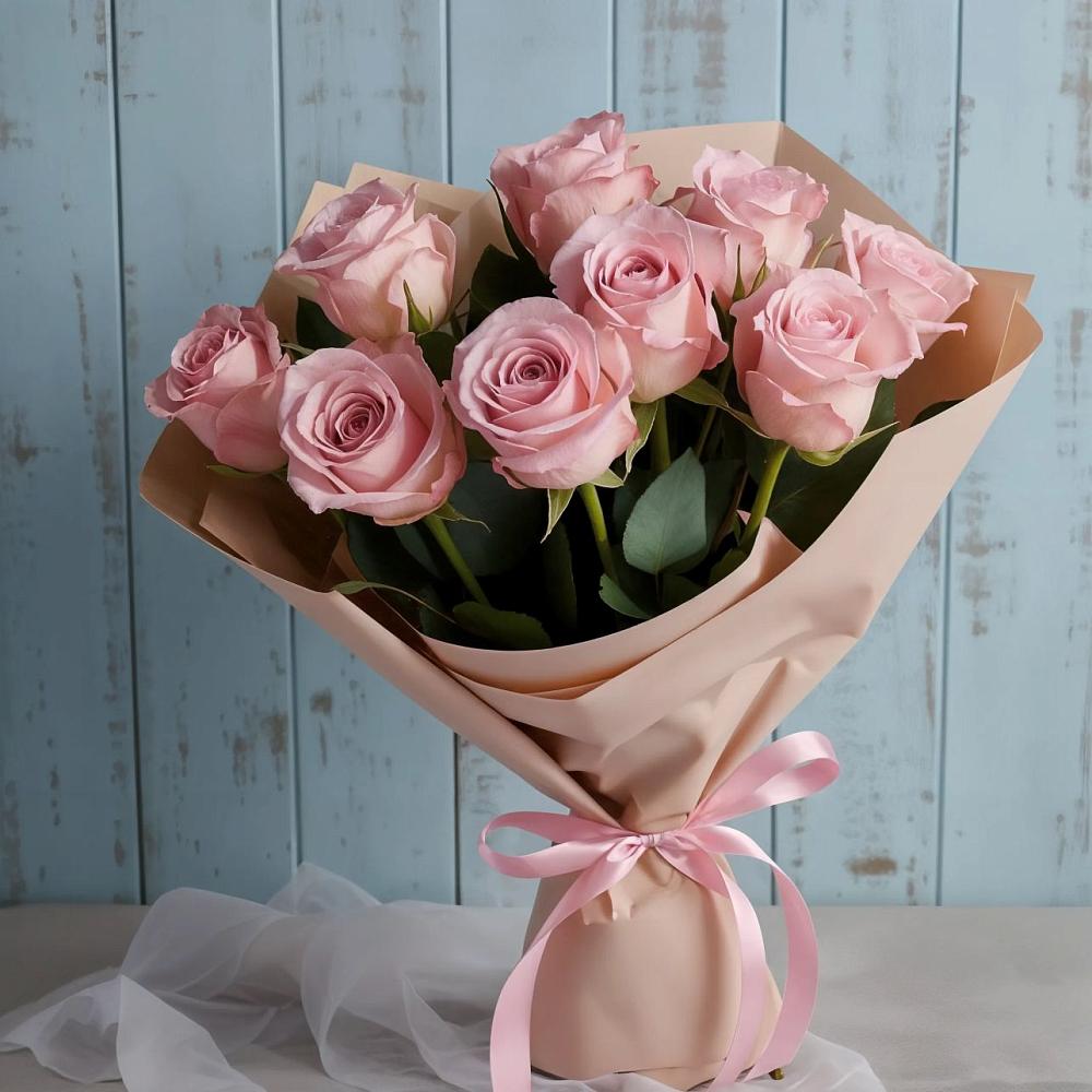 Букет цветов из: Розы в Павлищево