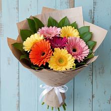 Букет цветов из:  Герберы в Павлищево