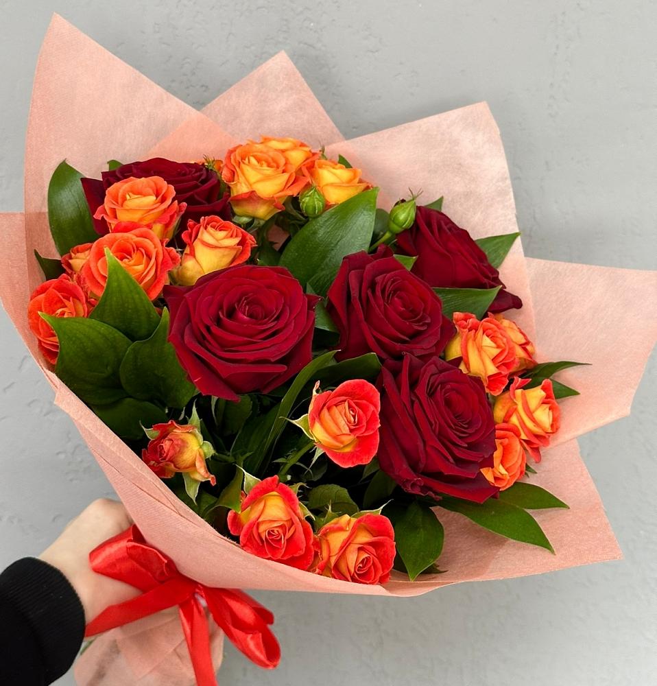 Букет Любовь и восторг в Павлищево