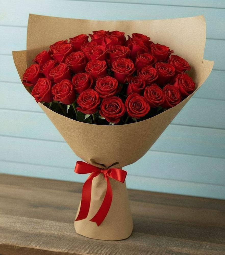 Букет Красные розы Милано в Павлищево