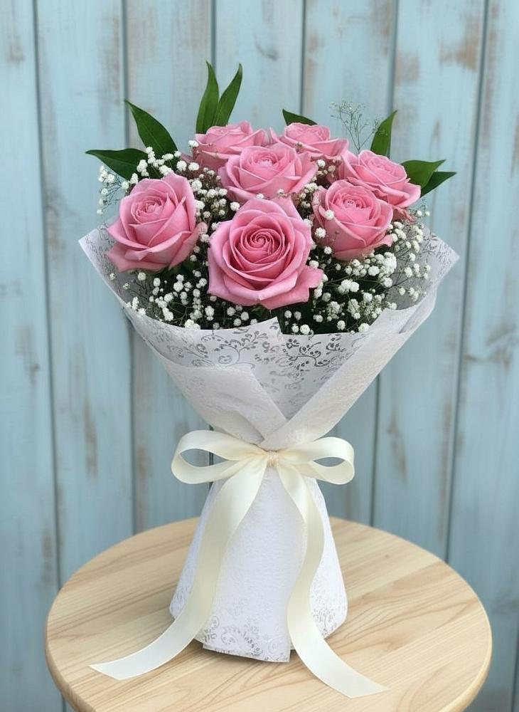 Букет цветов из: Розы в Павлищево