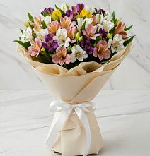 Букет цветов из:  Альстромерии в Павлищево