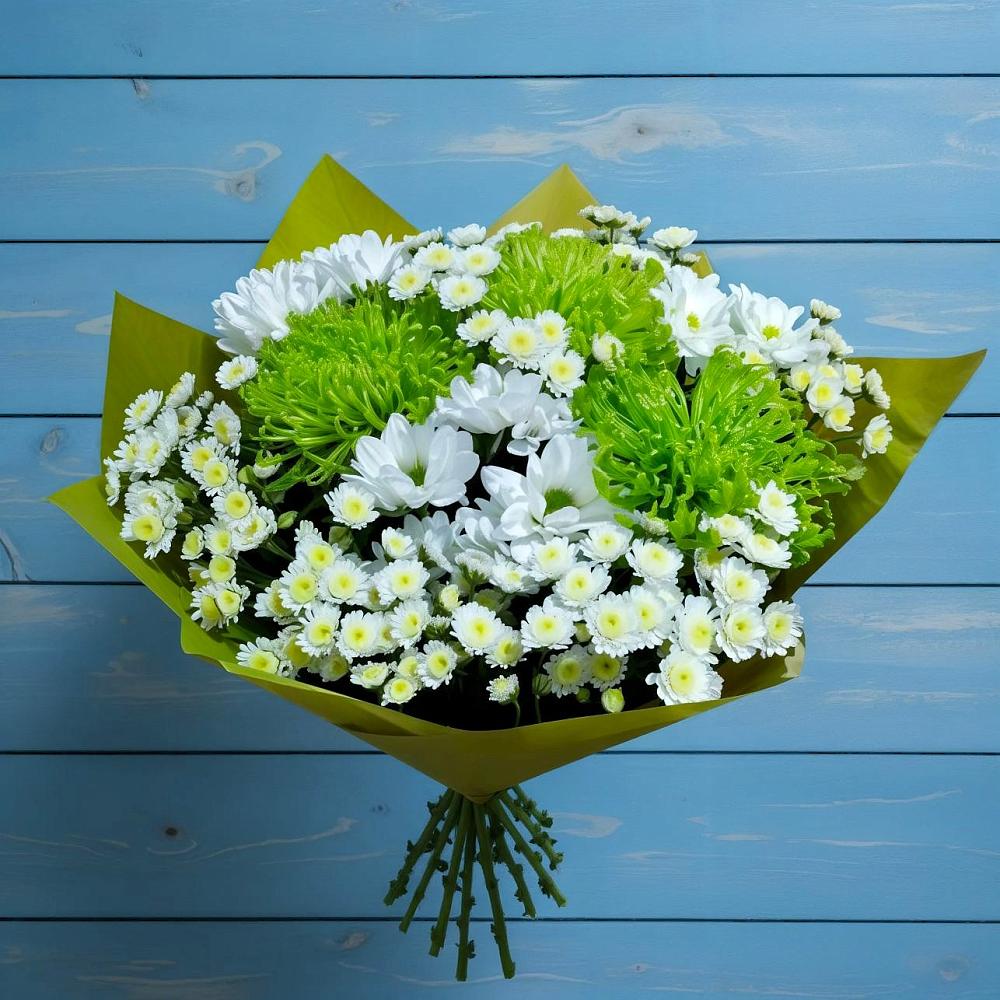 Букет цветов из: Хризантемы в Павлищево