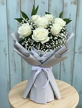 Букет цветов из:  Розы #REPLACE_PRED# Павлищево