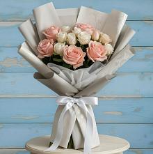 Букет цветов из:  Розы #REPLACE_PRED# Павлищево