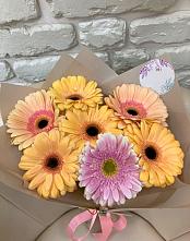 Букет цветов из:  Герберы в Павлищево