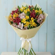 Букет цветов из:  Альстромерии в Павлищево