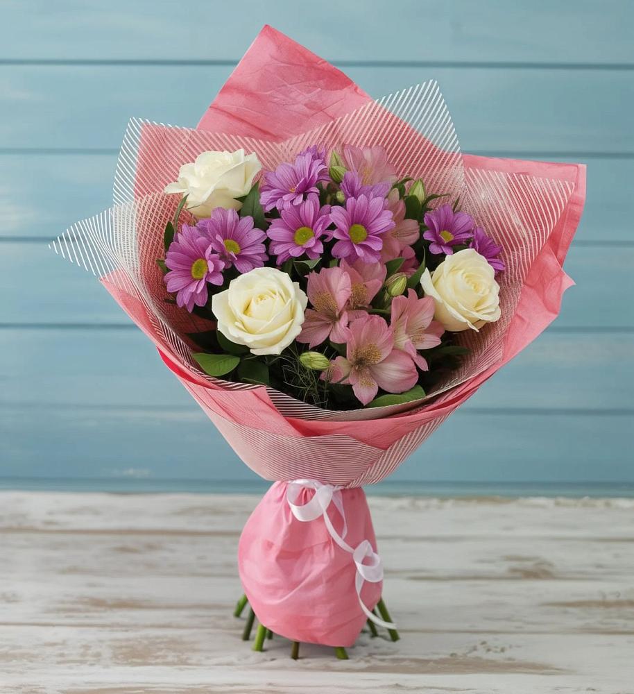 Букет цветов из: Герберы в Павлищево