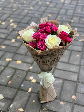 Букет цветов из: Розы в Павлищево