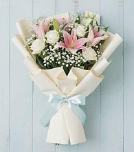 Букет цветов из:  Лилии в Павлищево