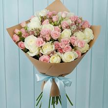 Букет цветов из:  Розы в Павлищево