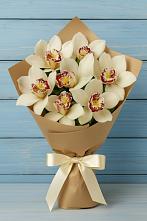 Букет цветов из:  Орхидеи и Розы в Павлищево